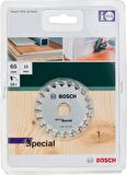 Bosch PKS16 için Daire Testere Bıçağı 65x15 mm-20 Diş 2609256C83